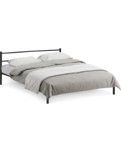 Двуспальная кровать Фади 160х200 черная Woodville