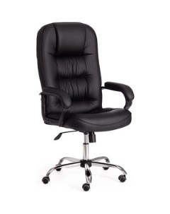 Компьютерное кресло Кресло СН9944 22 хром кож зам черный 36 6 Tetchair