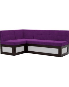 Кухонный диван Нотис левый угол фиолет 207х82х132 см Mebel ars