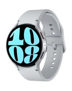 Смарт часы Galaxy Watch 6 44мм 1 5 AMOLED корп серебристый рем серый SM R940NZSACIS Samsung