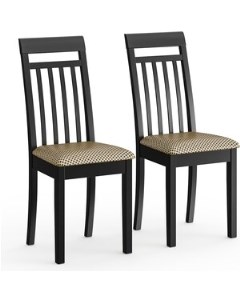 Два стула Гольф 11 разборных цвет венге обивка ткань атина коричневая 1028319 Мебель-24