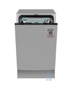 Встраиваемая посудомоечная машина BDW 4160 Real Touch DC Inverter Timer Floor Weissgauff