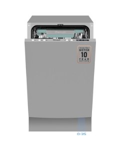 Встраиваемая посудомоечная машина BDW 4575 D Inverter AutoOpen Timer Floor Weissgauff