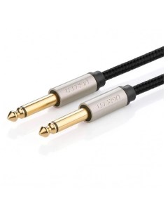 Кабель AV128 10639_ 6 5mm Male to Male Stereo Auxiliary Aux Audio Cable Длина 3м Цвет серый Ugreen