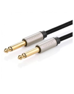 Кабель AV128 10636_ 6 5mm Male to Male Stereo Auxiliary Aux Audio Cable Длина 1м Цвет серый Ugreen