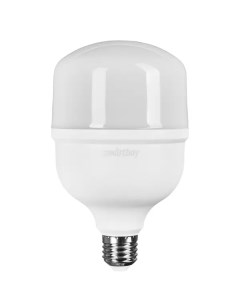 Лампочка светодиодная Smartbuy HP цилиндр 30 Вт E27 6500 К холодный белый свет Без бренда