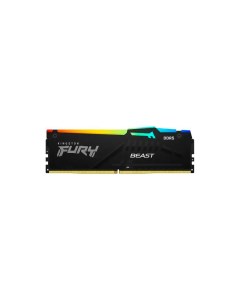 Модуль памяти Fury Beast Black RGB XMP DDR5 DIMM 5200Mhz PC41600 CL40 32Gb KF552C40BBA 32 Kingston