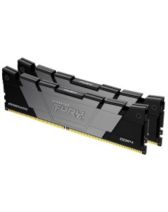 Модуль памяти Fury Renegade Black XMP DDR4 DIMM 3600MHz PC28800 CL16 16Gb Kit 2x8Gb KF436C16RB2K2 16 Kingston