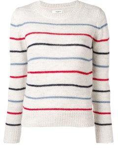 Isabel marant etoile трикотажный свитер в полоску нейтральные цвета Isabel marant etoile