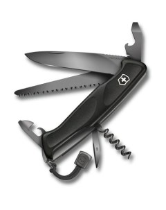 Складной нож RangerGrip Onyx функций 12 130мм черный коробка подарочная Victorinox
