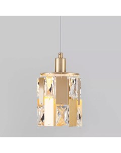 Подвесной светильник 50101 1 перламутровое золото Eurosvet