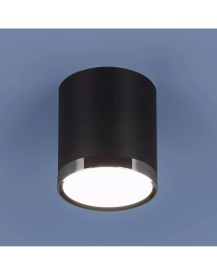 Потолочный светодиодный светильник DLR024 6W 4200K черный матовый a039018 Elektrostandard