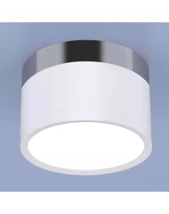 Потолочный светодиодный светильник DLR029 10W 4200K белый матовый хром a040666 Elektrostandard