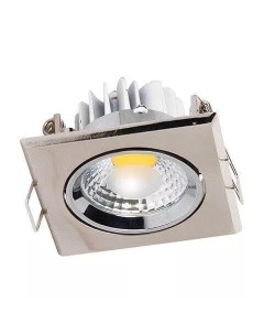 Встраиваемый светодиодный светильник Horoz Victoria 3 3W 4200К матовый хром 016 007 0003 HRZ00002535 Horoz electric