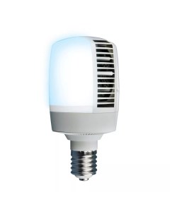 Лампа светодиодная E40 70W 6500K матовая LED M105 70W DW E40 FR ALV02WH UL 00001812 Uniel