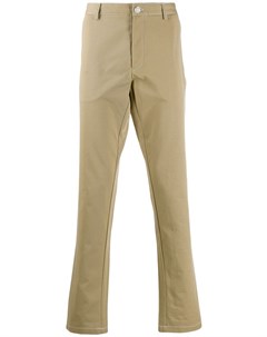 Burberry брюки с контрастной строчкой 52 нейтральные цвета Burberry
