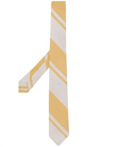Thom browne галстук в широкую полоску один размер желтый Thom browne