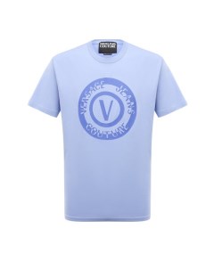 Хлопковая футболка Versace jeans couture