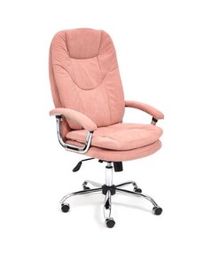 Компьютерное кресло Кресло SOFTY LUX флок розовый 137 Tetchair