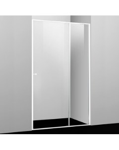 Душевая дверь Rhin 44S 120х200 прозрачная белая 44S05 Wasserkraft
