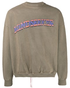 Mindseeker свитер с круглым вырезом и логотипом m нейтральные цвета Mindseeker