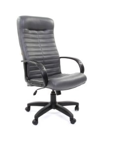 Офисное кресло 480 LT экокожа 117 серый Chairman