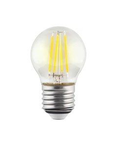 Лампа светодиодная Voltega Globe E27 220 В 9 Вт груша 800 лм теплый белый цвет света Без бренда