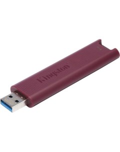 Флешка 1024 Gb DataTraveler MaxA USB 3 2 бордовый Kingston