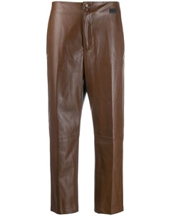 Be blumarine брюки с завышенной талией 42 коричневый Be blumarine