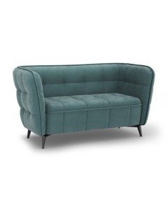 Прямой диван Клео 86 90 см Без пружин Мягкие Зеленый 165 Малогабаритные Первый мебельный