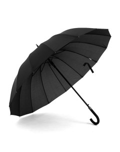 Зонт мужской полуавтомат трость 70см пондж однотонный в асс те Raindrops