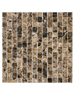 Мозаика мраморная 30 5х30 5х0 4 Wild Stone полированная коричневая Staro