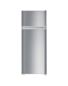 Холодильник двухкамерный CTel 2531 140x55x63см серебристый Liebherr