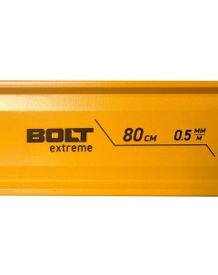 Уровень магнитный eXtreme 80 см 3 глазка коробчатый Bolt