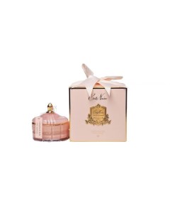 Свеча ароматическая Pink Champagne в вазе 185 гр Garda decor