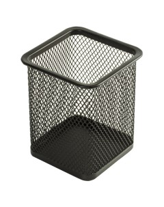 Подставка-органайзер Germanium 10х8см металл черный Brauberg