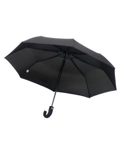 Зонт мужской полуавтомат 56см пондж черный Raindrops