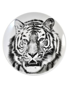 Тарелка Тигр 20см десертная фарфор Добруш