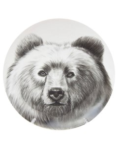 Тарелка Медведь 17 5 см десертная фарфор Добруш