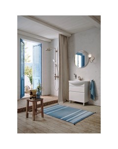 Мебель для ванной комнаты Rodos 65 см напольная белая Aqwella