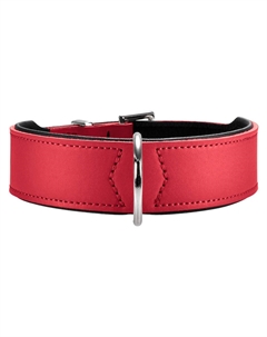 Ошейник для собак Basic 65 кожа красный 51-58,5см Hunter