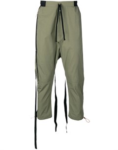 Unravel project брюки с заниженным шаговым швом m зеленый Unravel project
