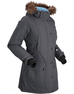 Удлиненная функциональная куртка с капюшоном Bonprix