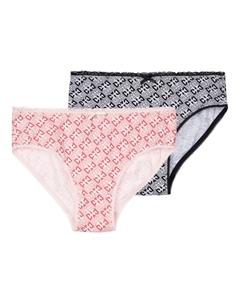 Трусы трикотажные для девочек, 2 шт в комплекте School by playtoday