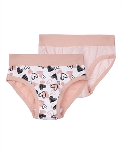Трусы трикотажные для девочек, 2 шт в комплекте School by playtoday