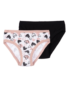 Трусы трикотажные для девочек, 2 шт в комплекте School by playtoday