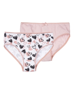 Трусы трикотажные для девочек, 2 шт в комплекте School by playtoday