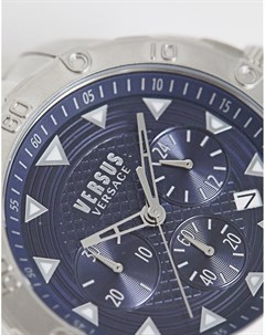 Серебристые наручные часы Simon s Town VSP060618 Versus versace
