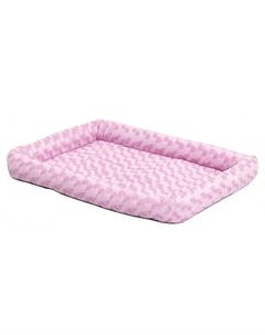 Лежак для животных Colour Quiet Time меховой розовый 61х46x5см Midwest