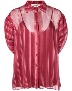 Diane von furstenberg рубашка beatriz с короткими рукавами m красный Diane von furstenberg